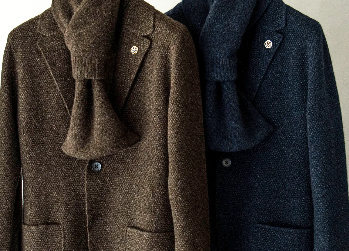 【予約割 10%OFF 11/30まで】カシミヤ100%　カシミヤグラデハニカム