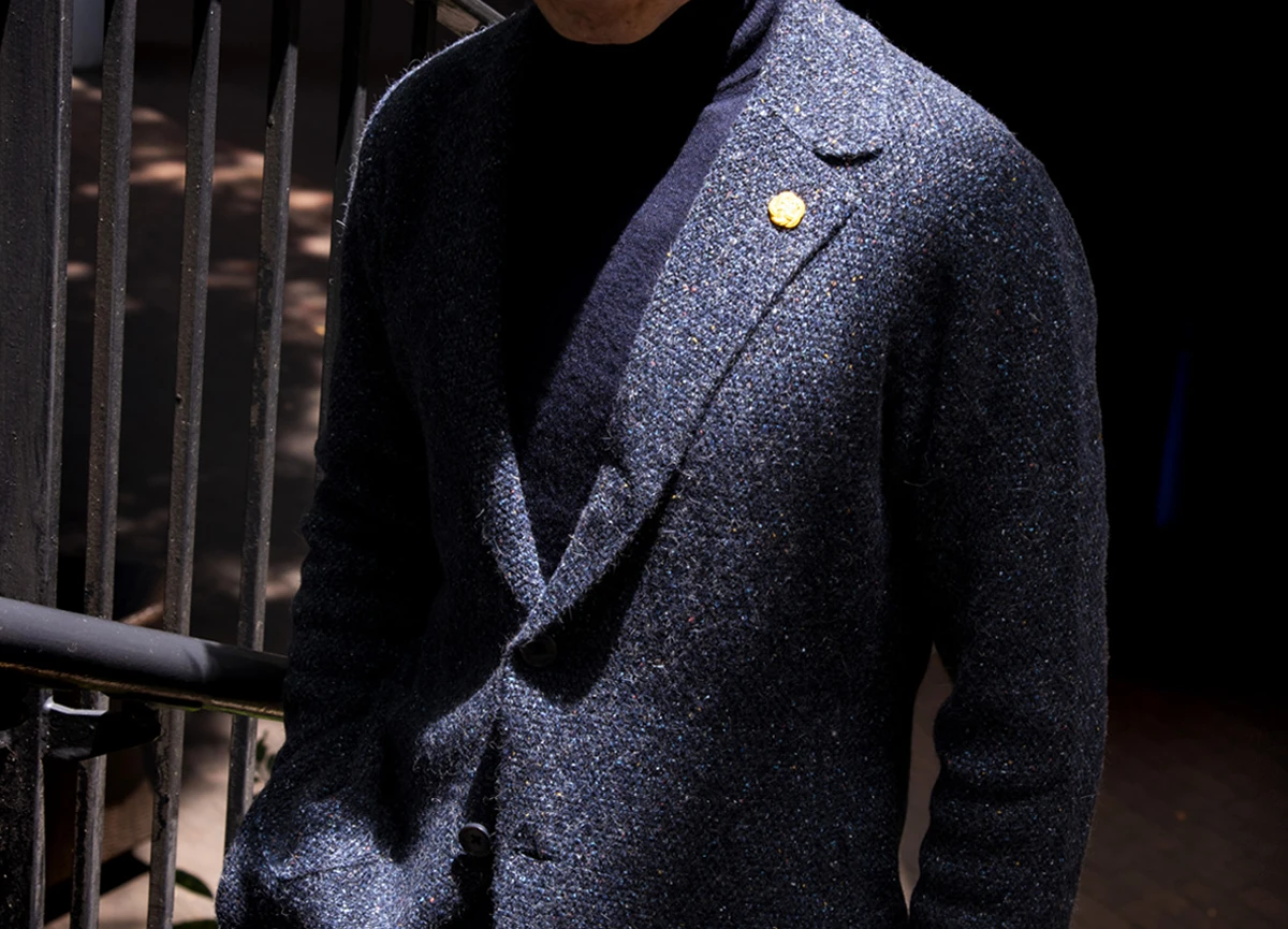 シルクネップ アンゴラ混 シルクアンゴラツイード